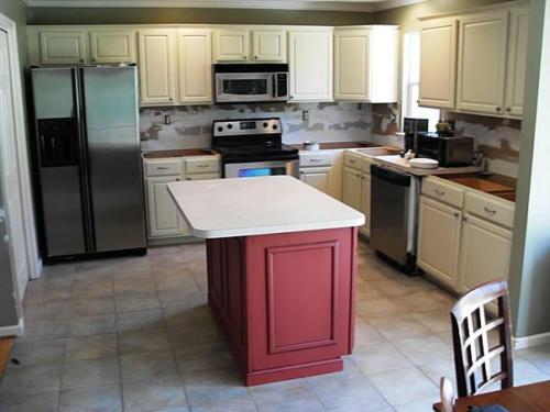 Chester County, PA Kitchen Cabinet Painting